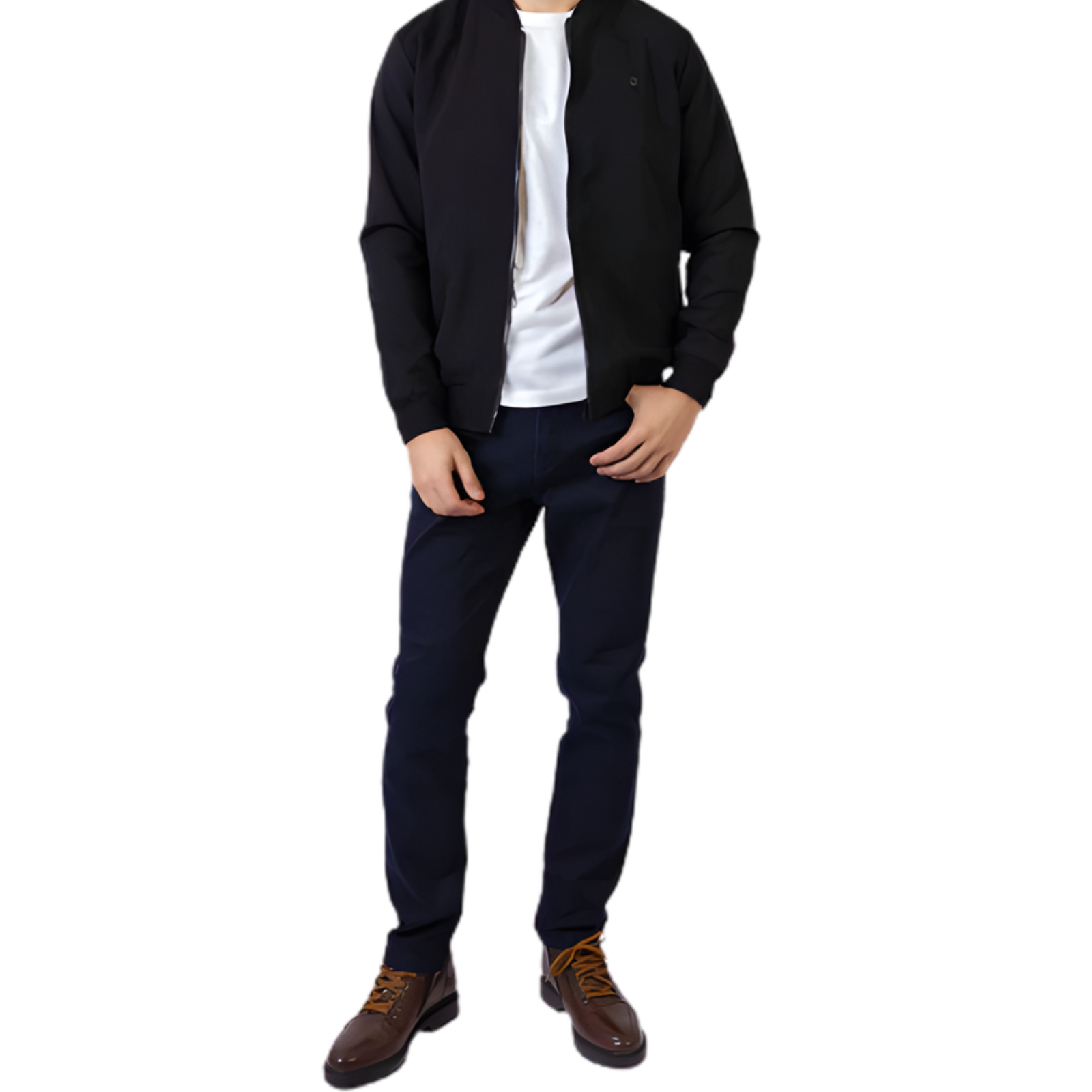 Men's Casual Bomber - Image 2