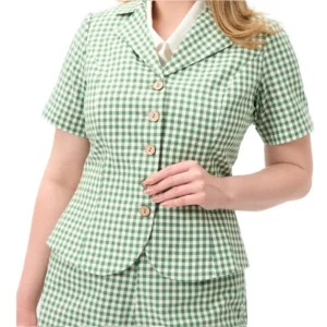 Cerci Gingham Jacket